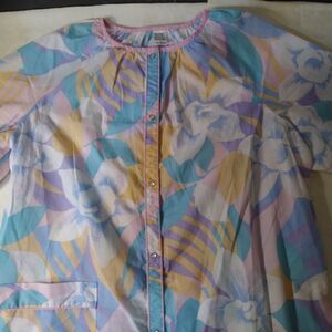 Vintage Cathy Pastel Floral Print Dress